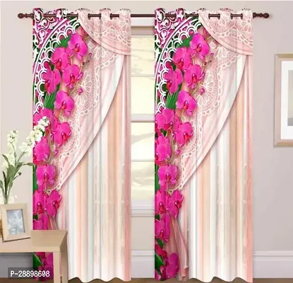 Stylish Polycotton Printed Door Curtains