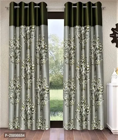 Stylish Polycotton Printed Door Curtains