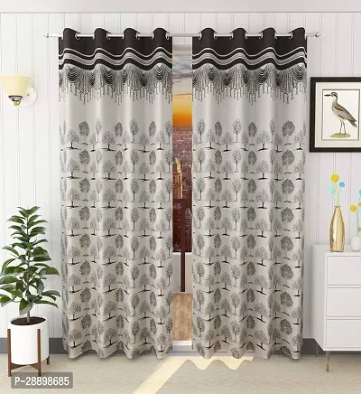 Stylish Polycotton Printed Door Curtains