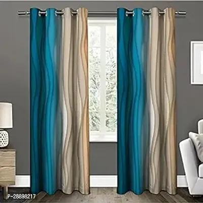 Stylish Polycotton Printed Door Curtains