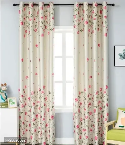 Stylish Polycotton Printed Door Curtains