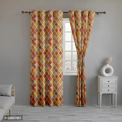 Stylish Polycotton Printed Door Curtains