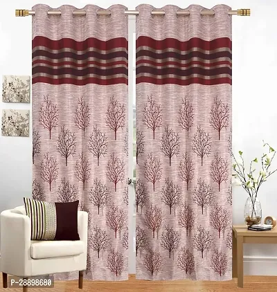 Stylish Polycotton Printed Door Curtains