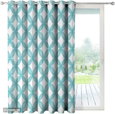 Stylish Polycotton Printed Door Curtains-thumb0