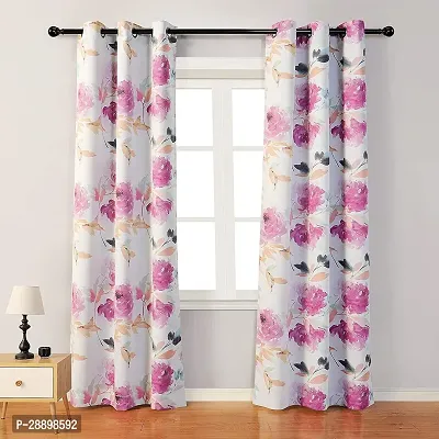 Stylish Polycotton Printed Door Curtains