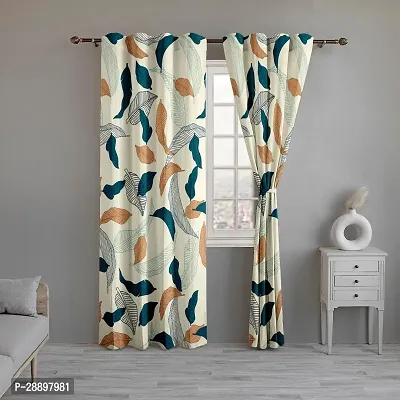 Stylish Polycotton Printed Door Curtains