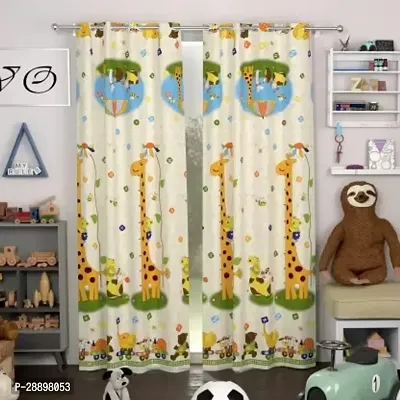 Stylish Polycotton Printed Door Curtains