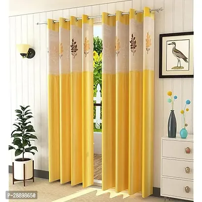 Stylish Polycotton Printed Door Curtains-thumb0