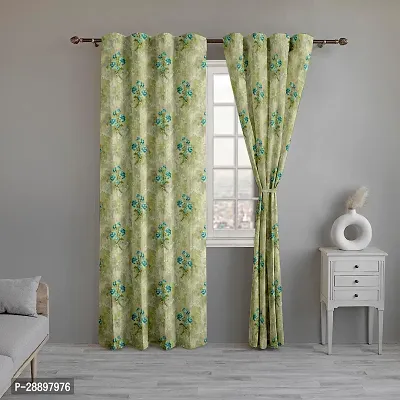 Stylish Polycotton Printed Door Curtains