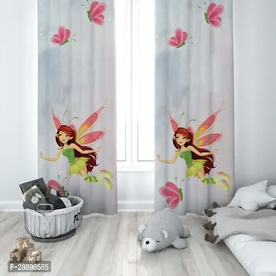 Stylish Polycotton Printed Door Curtains-thumb0