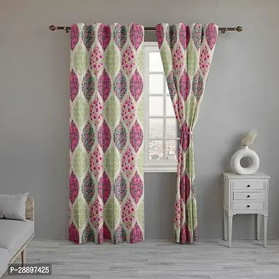 Stylish Polycotton Printed Door Curtains