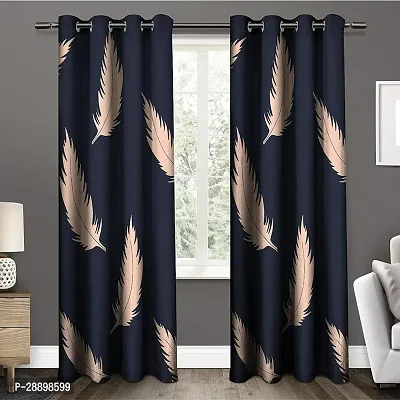 Stylish Polycotton Printed Door Curtains