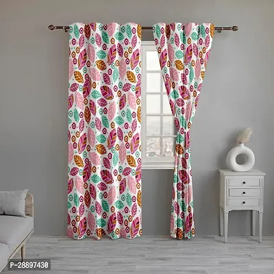 Stylish Polycotton Printed Door Curtains-thumb0