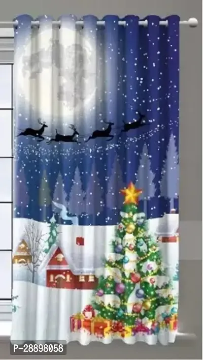 Stylish Polycotton Printed Door Curtains