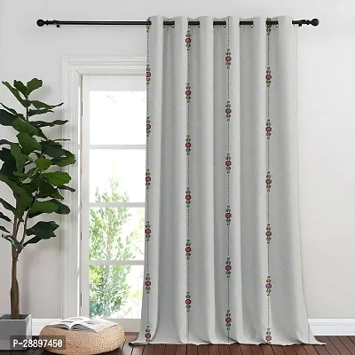 Stylish Polycotton Printed Door Curtains