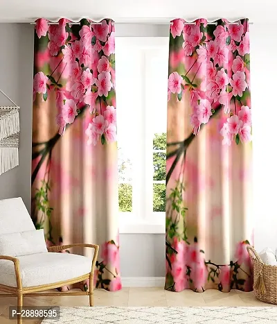 Stylish Polycotton Printed Door Curtains