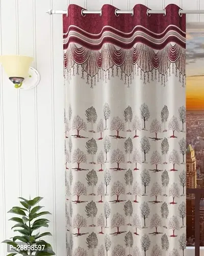 Stylish Polycotton Printed Door Curtains-thumb0