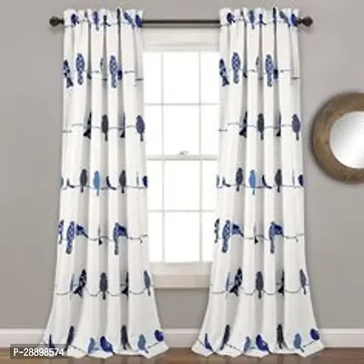 Stylish Polycotton Printed Door Curtains-thumb0