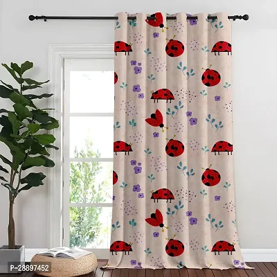 Stylish Polycotton Printed Door Curtains-thumb0