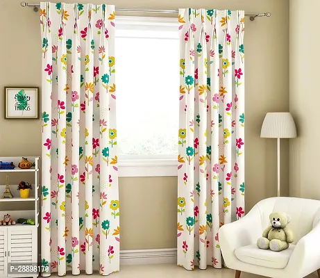 Stylish Polycotton Printed Door Curtains