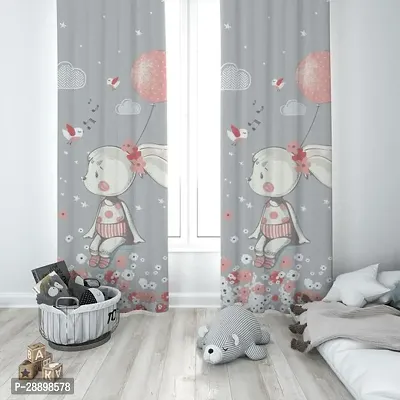 Stylish Polycotton Printed Door Curtains-thumb0