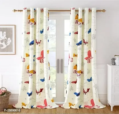 Stylish Polycotton Printed Door Curtains