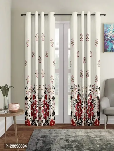 Stylish Polycotton Printed Door Curtains