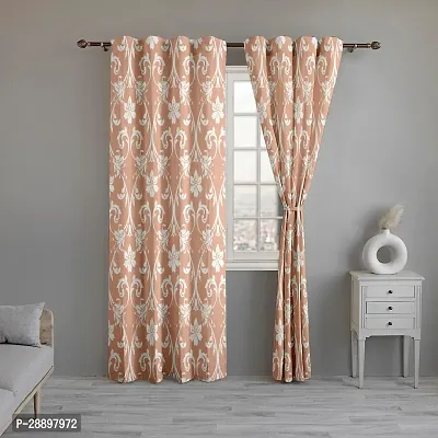 Stylish Polycotton Printed Door Curtains-thumb0