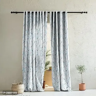 Stylish Polycotton Printed Door Curtains-thumb0