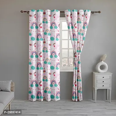 Stylish Polycotton Printed Door Curtains