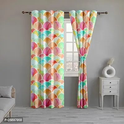 Stylish Polycotton Printed Door Curtains