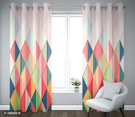 Stylish Polycotton Printed Door Curtains