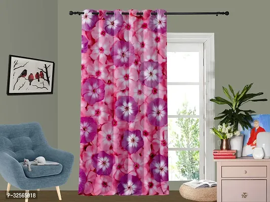 Stylish Multicoloured Cotton Printed Door Curtain