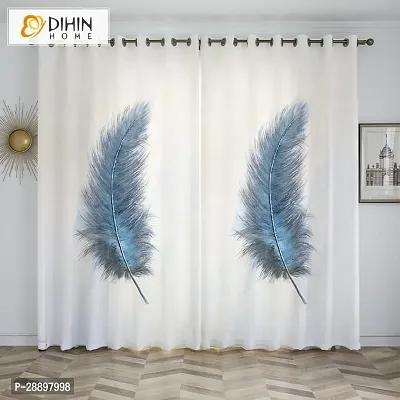 Stylish Polycotton Printed Door Curtains