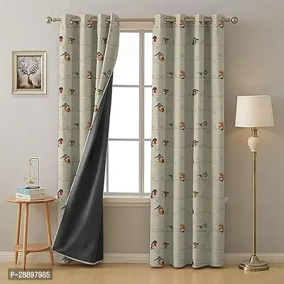 Stylish Polycotton Printed Door Curtains