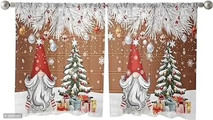 Stylish Polycotton Printed Door Curtains-thumb0