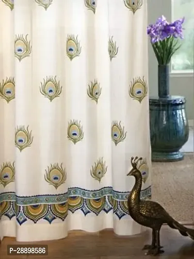 Stylish Polycotton Printed Door Curtains