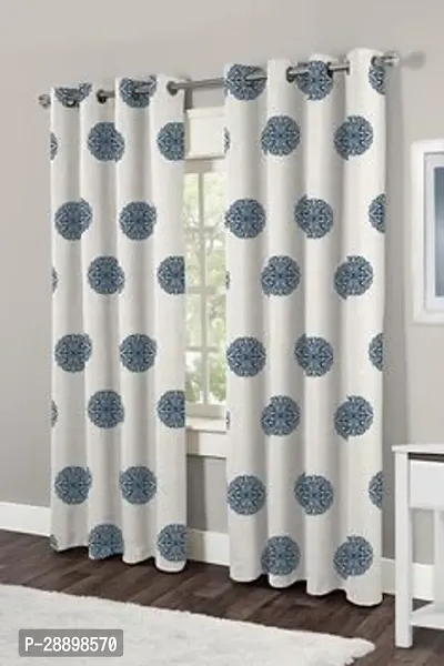 Stylish Polycotton Printed Door Curtains-thumb0