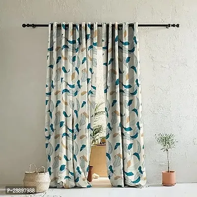 Stylish Polycotton Printed Door Curtains