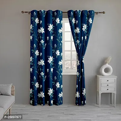 Stylish Polycotton Printed Door Curtains