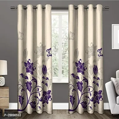 Stylish Polycotton Printed Door Curtains