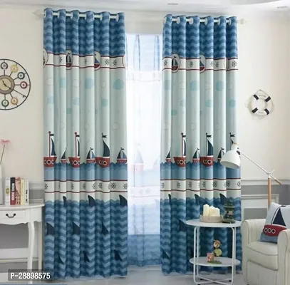 Stylish Polycotton Printed Door Curtains