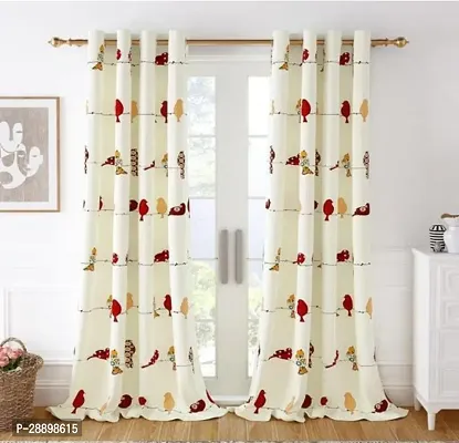 Stylish Polycotton Printed Door Curtains