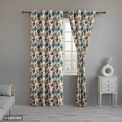 Stylish Polycotton Printed Door Curtains