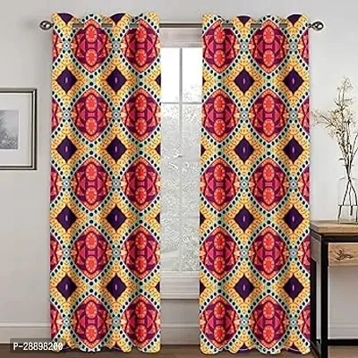 Stylish Polycotton Printed Door Curtains