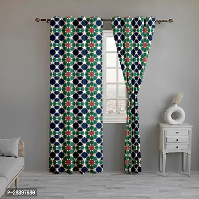 Stylish Polycotton Printed Door Curtains