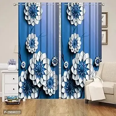 Stylish Polycotton Printed Door Curtains