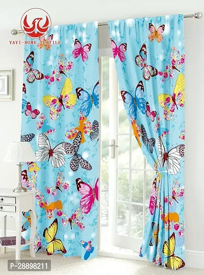 Stylish Polycotton Printed Door Curtains