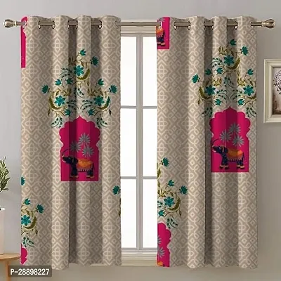 Stylish Polycotton Printed Door Curtains