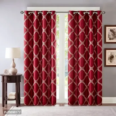 Stylish Polycotton Printed Door Curtains